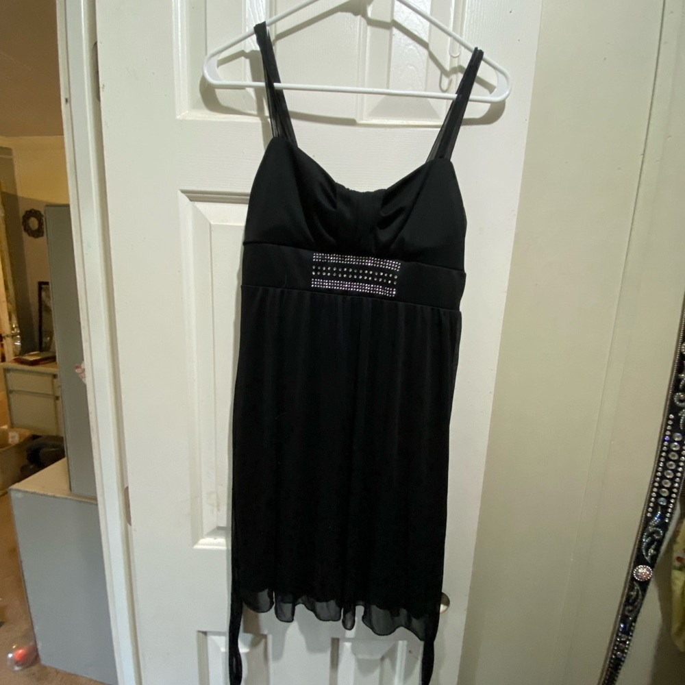 black dress